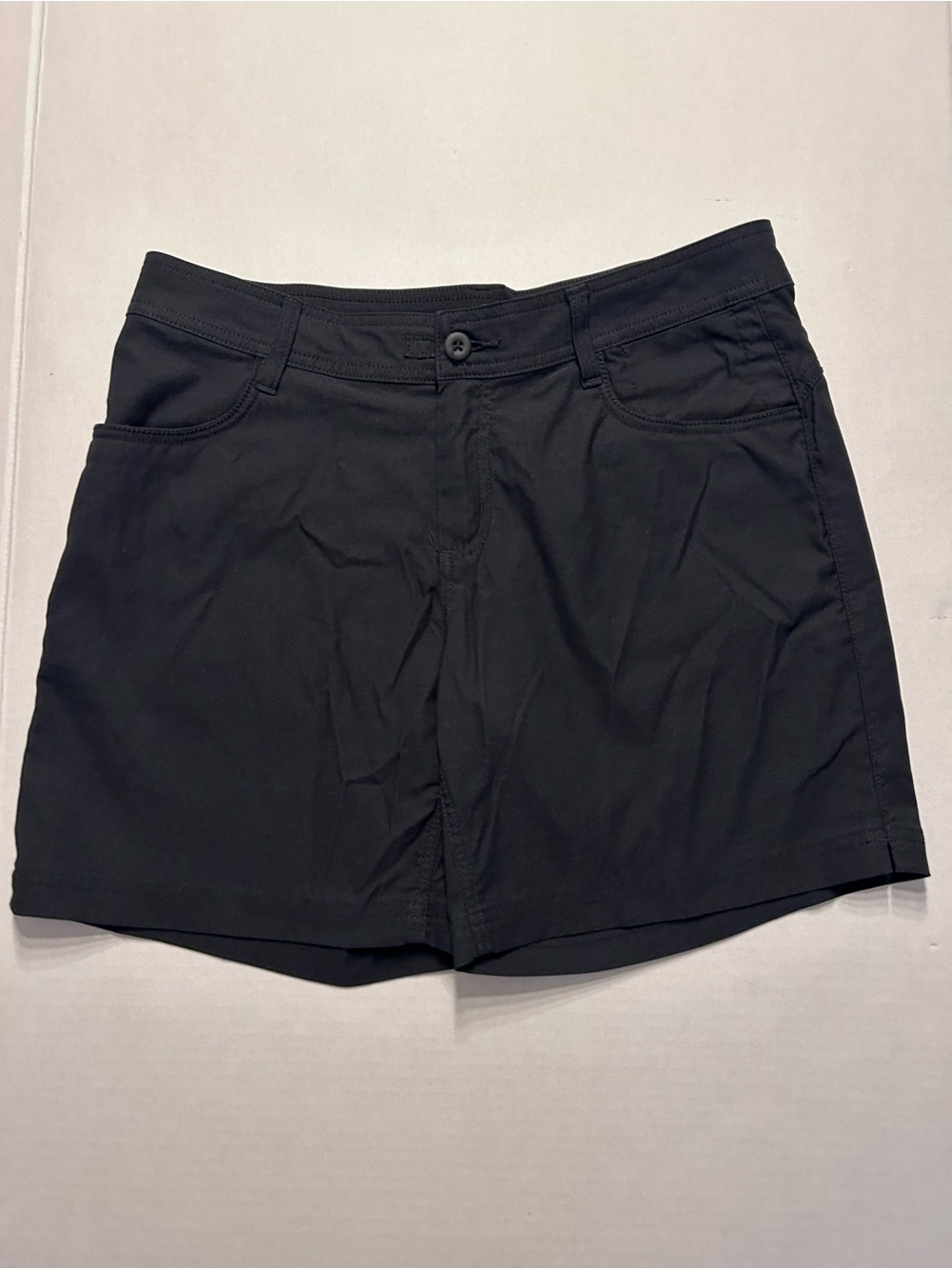 PrAna Women’s 7” Hiking Shorts Standard Fit Black Size 10